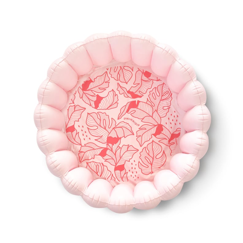 Minnidip Blushing Palms Luxe Inflatable Pool