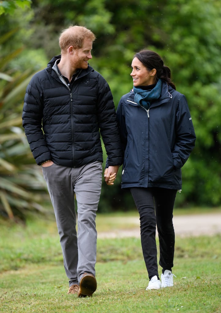 Prince Harry and Meghan Markle Holding Hands Pictures