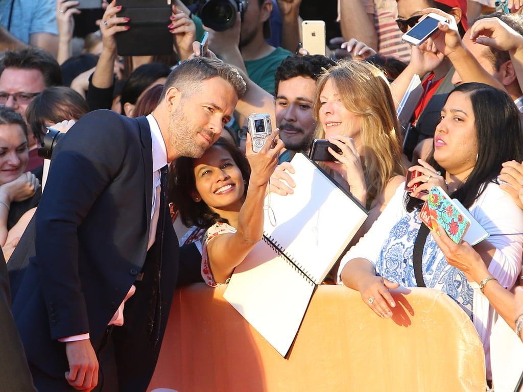 Ryan Reynolds At The Toronto Film Festival 2015 Popsugar Celebrity 