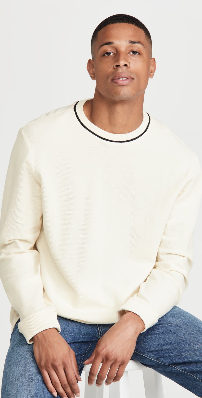 A Fall Essential: Club Monaco Pique Sweatshirt