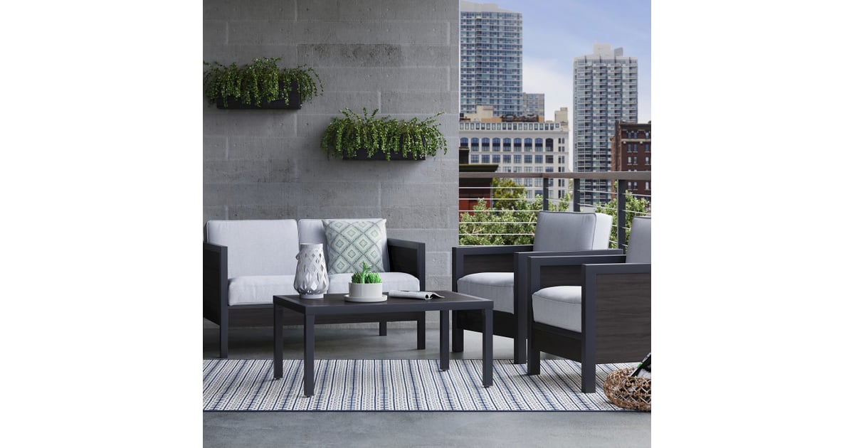 Bryant FauxWood Patio Loveseat and Coffee Table Set Best Target