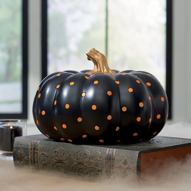 Small Dot Designer Pumpkin