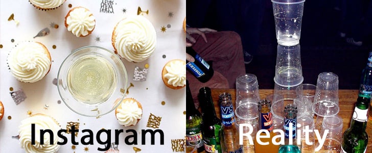 Instagram vs. Reality: New Year's Eve