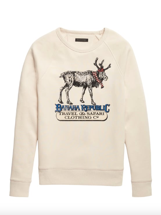 Reindeer Graphic Sweatshirt