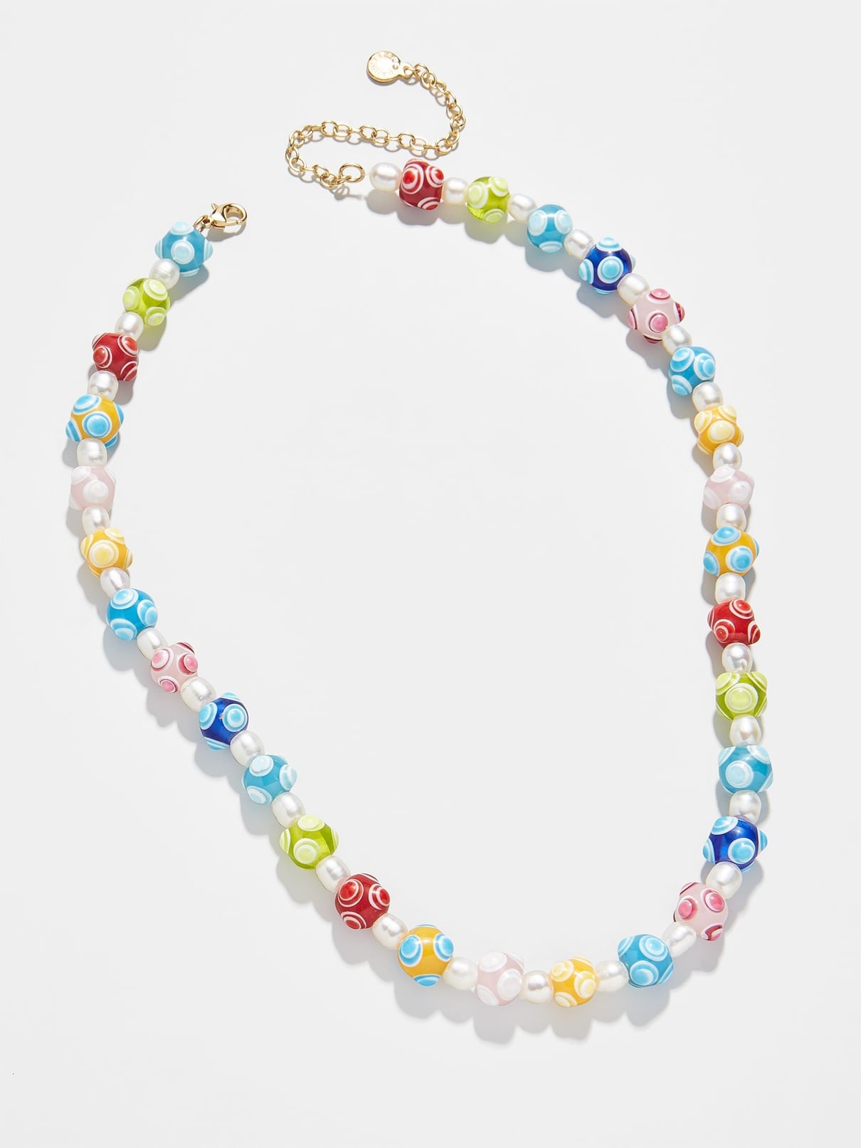 Long Coloured Glass Bead Multi-strand Necklace | Suzie Blue Jewellery - The  Naughty Shrew