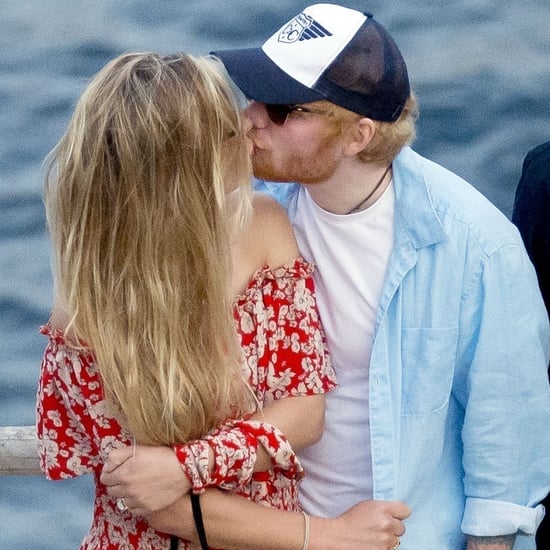 Ed Sheeran和Chere Seaborn接吻Ibiza2019年6月