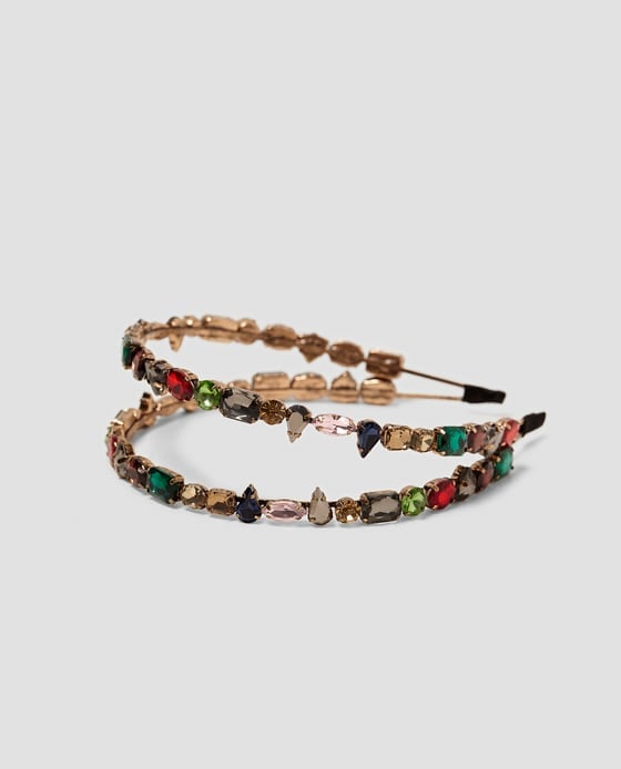 Zara Bejeweled Rigid Headband