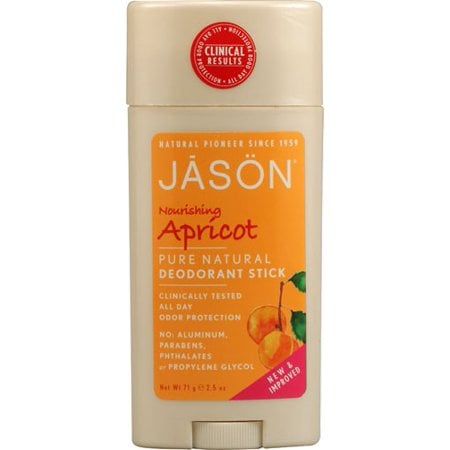Jason Natural Aluminum-Free Deodorant in Apricot