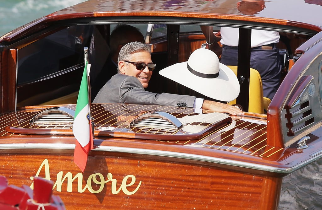 George Clooney and Amal Alamuddin After Wedding