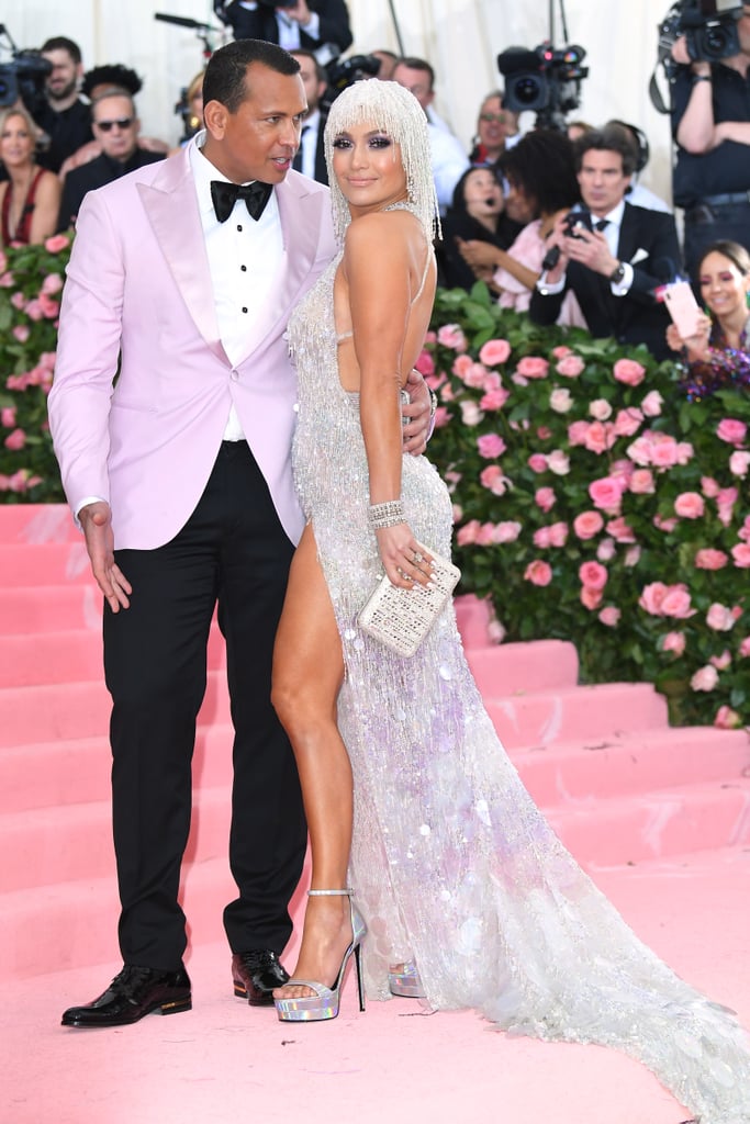 Jennifer Lopez and Alex Rodriguez at the 2019 Met Gala