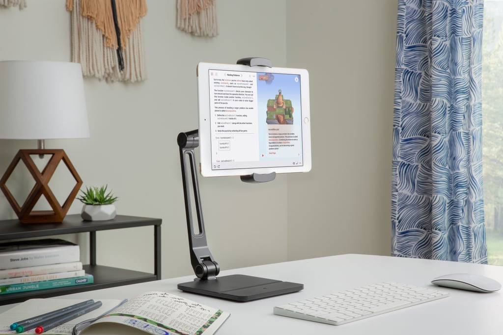 HoverBar Duo Shelf Clamp Weighted Desktop Stand