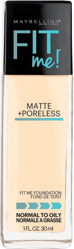 Maybelline Fit Me Matte + Poreless Foundation ($8) comes in 24 shades.