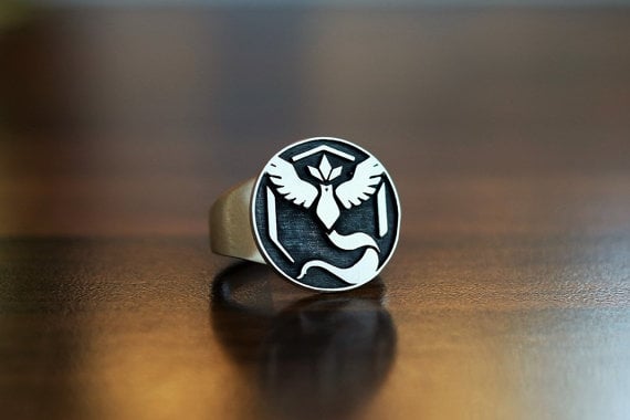 Pokémon Team Mystic Silver Ring