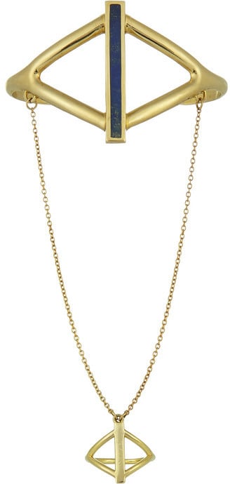 Pamela Love Balance Gold-Tone Finger Bracelet