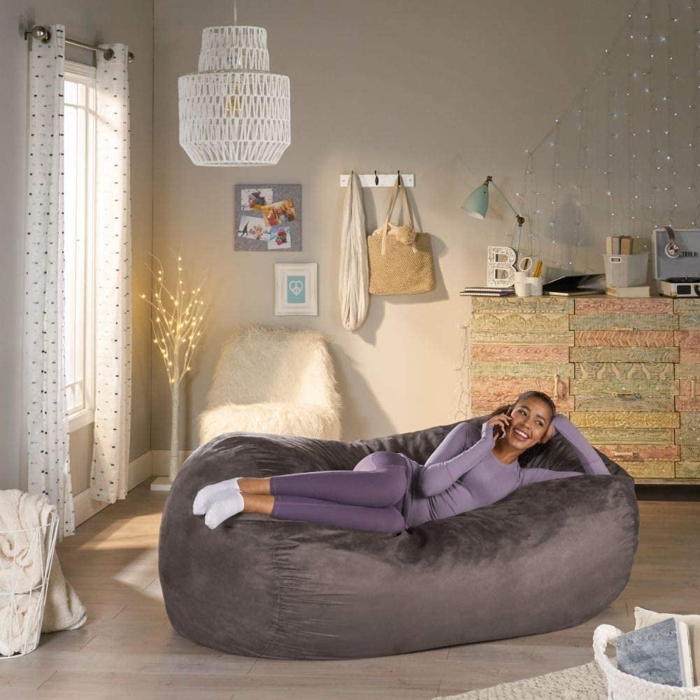 A Customer Favourite Suede Bean Bag Amazon Bean Bag on Sale for