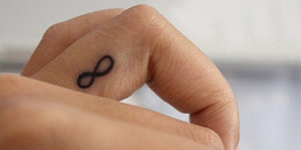 infinity tattoos on finger