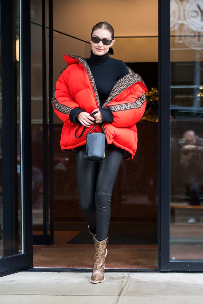 Gigi Sporting Full-On Fendi