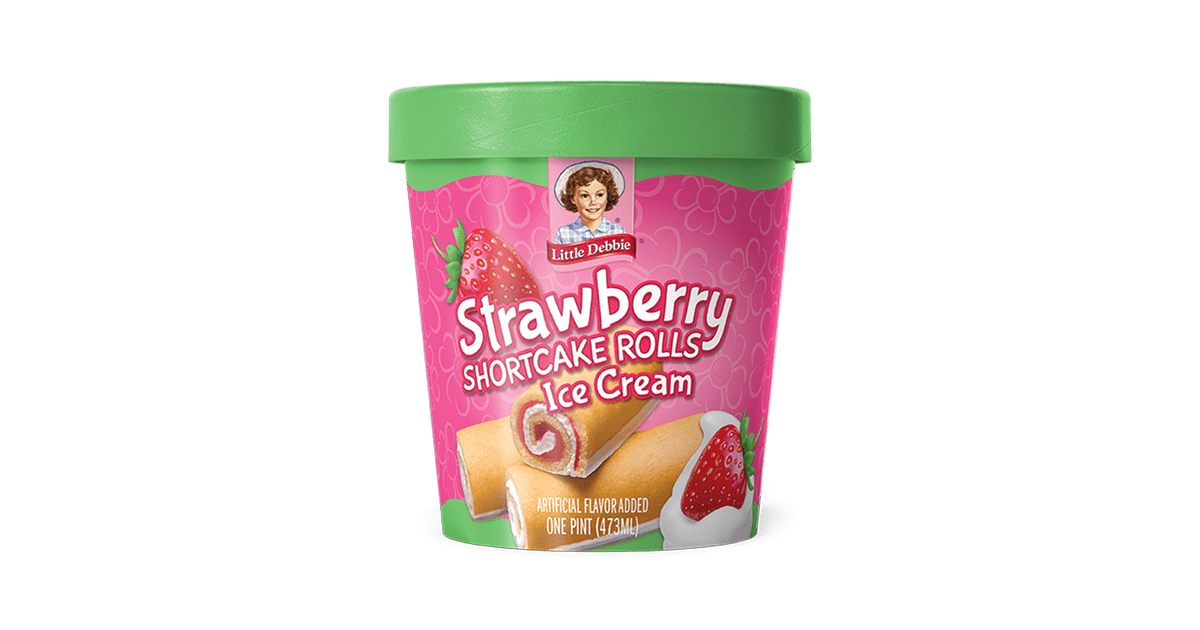 Little Debbie Strawberry Short Cake Ice Cream Pint | Where to Buy ...