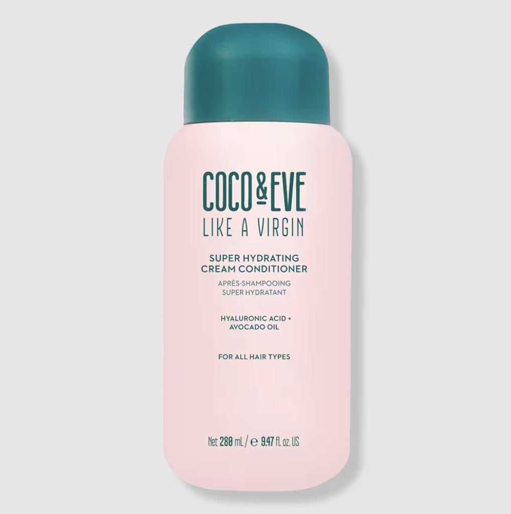 Coco & Eve Like A Virgin Super Hydrating Cream Conditioner ($13, originally $25)
Dry hair is no match for luxe coconut conditioner. Through ingredients like avocado oil and hyaluronic acid, your hair is bound to be its most strengthened, healthy, and soft. Make sure to let the formula sit for a few minutes before rinsing for maximum benefits.