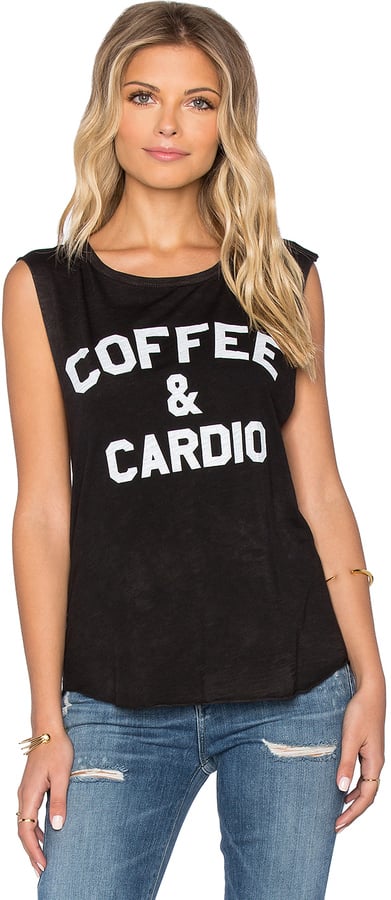 Tyler Jacobs Coffee & Cardio Cut Off Tank ($83)