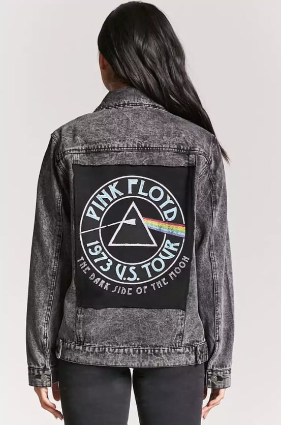 Forever 21 Pink Floyd Denim Jacket