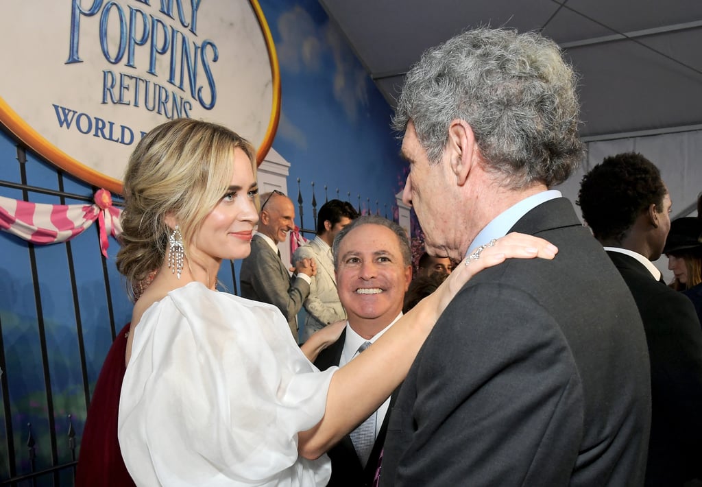 Emily Blunt and John Krasinski Mary Poppins Premiere Photos