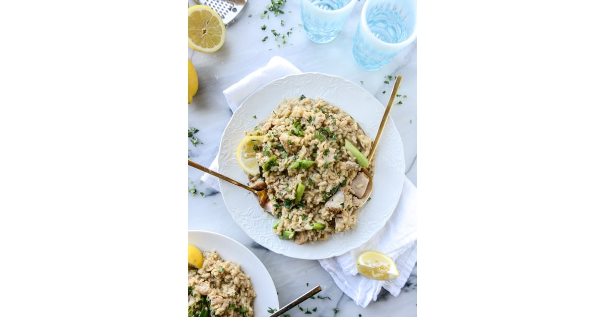 Lemon Chicken Risotto OnePot Family Meals POPSUGAR Family Photo 12