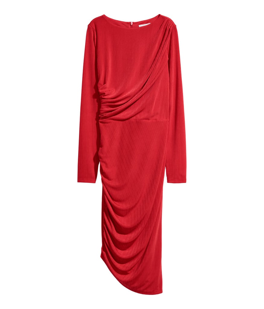 H&M Draped Dress | H&M Party Dresses | POPSUGAR Fashion Photo 16