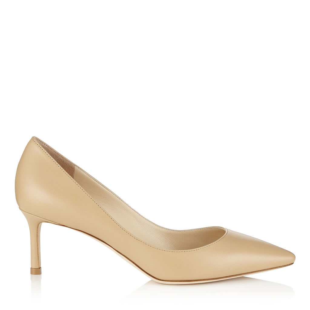 jimmy choo nude heel