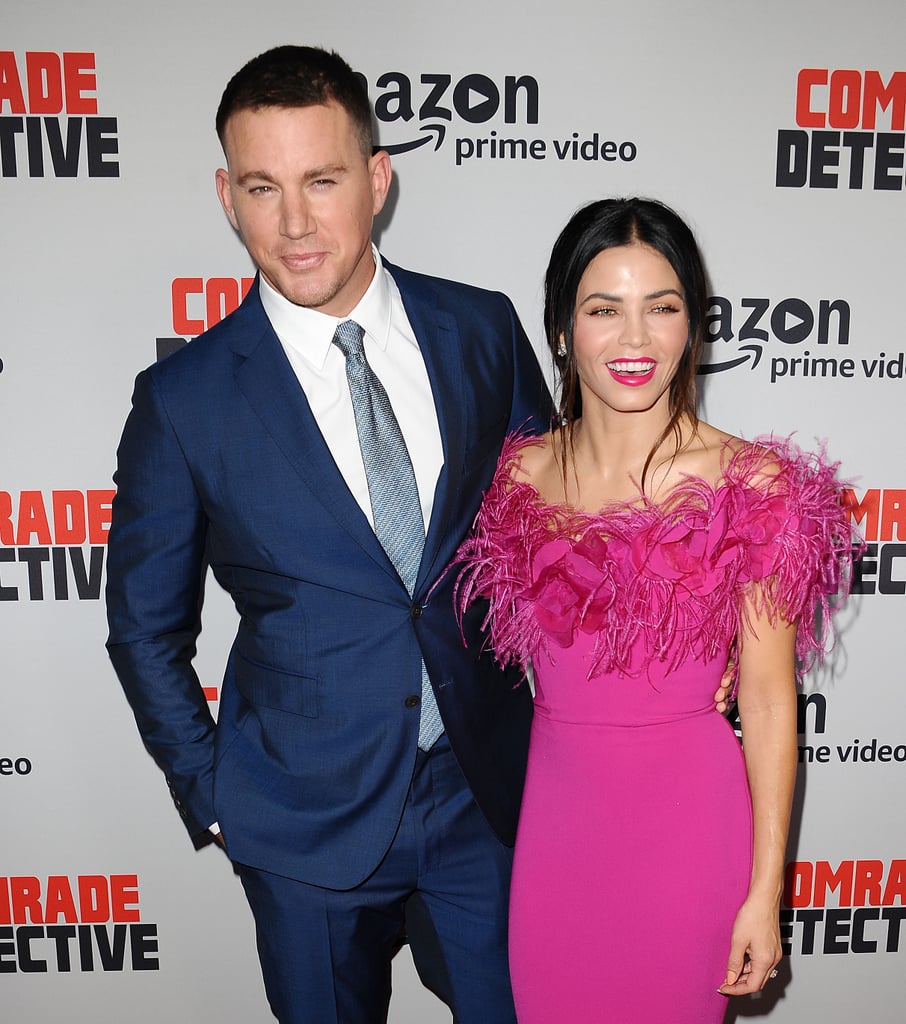 Channing and Jenna were a sight for sore eyes at the Comrade Detective premiere in August 2017.
