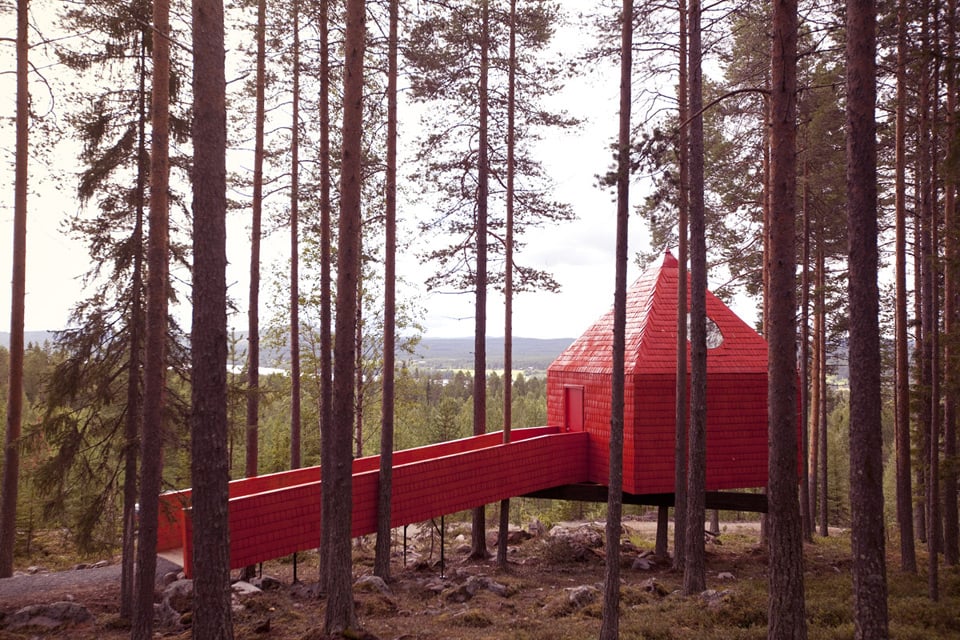 The Blue Cone, Harads, Sweden