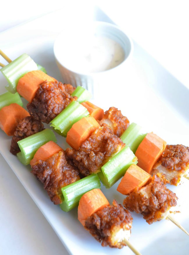 Buffalo Chicken Kebab