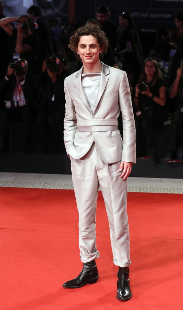 Timothée Chalamet at the Venice Film Festival 2019