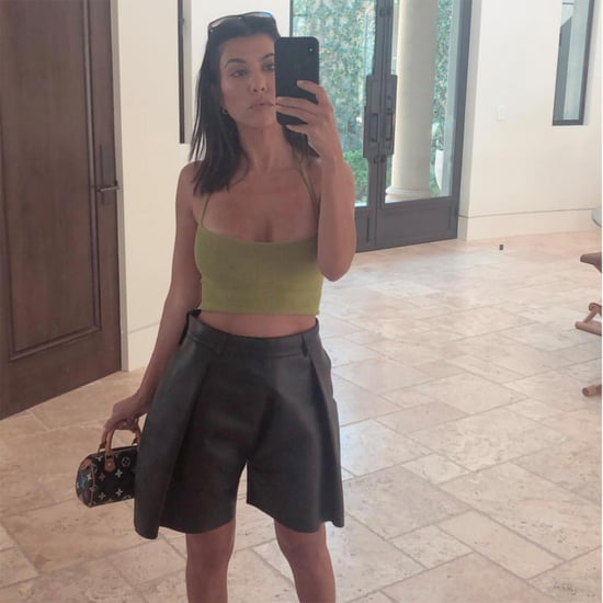 Kourtney Kardashian's Black Alexander Wang Heels July 2018