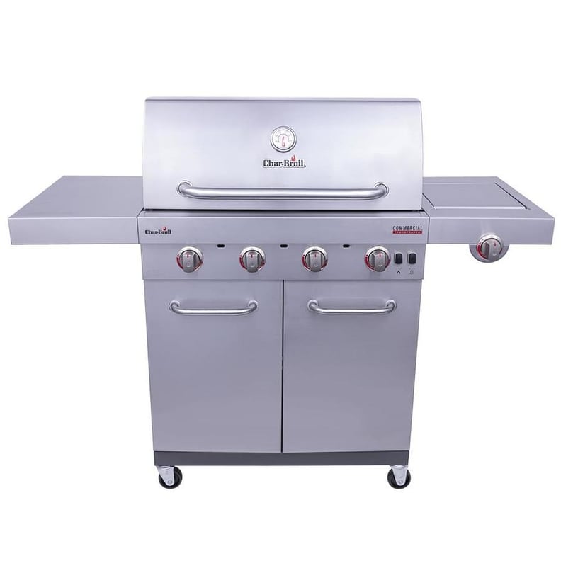 Char-Broil Commercial Stainless Steel 4-Burner Gas Grill