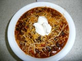 Black Bean and Chorizo Soup