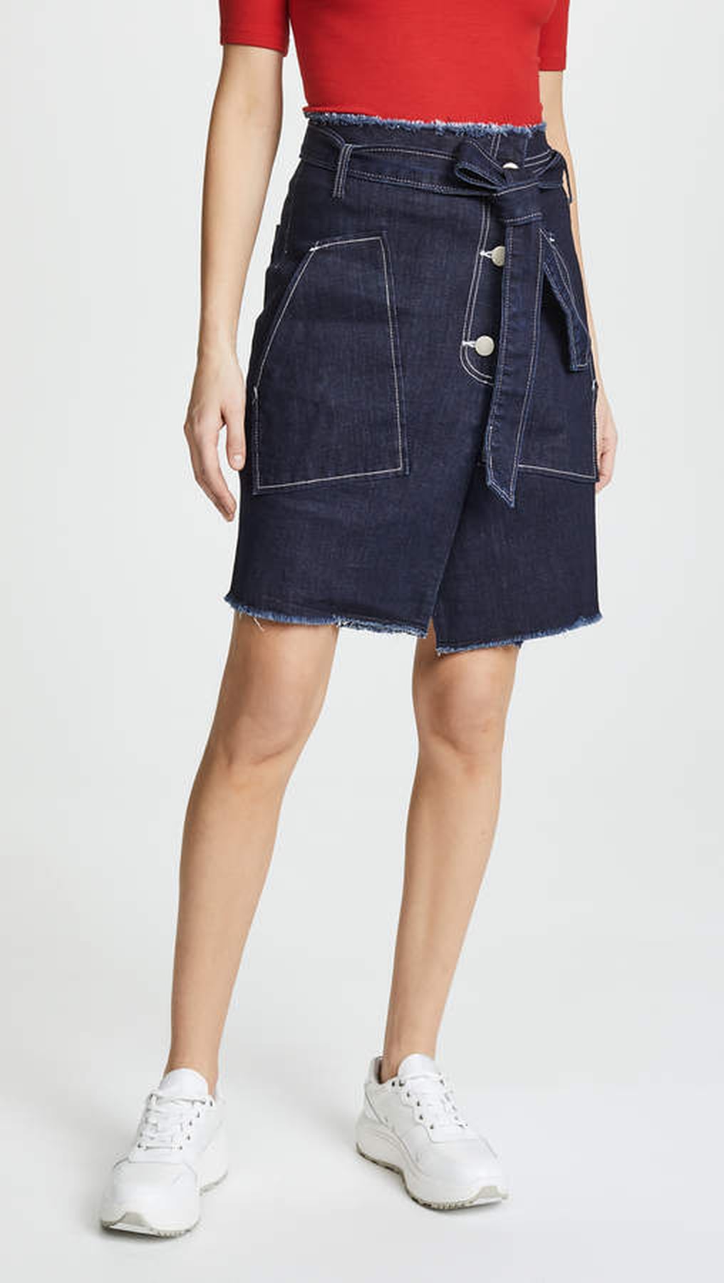 Melania Trump Denim Skirt | POPSUGAR Fashion