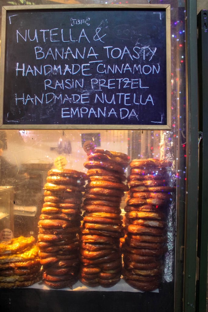 Plus, you can snack on tasty treats from the delicious pop-up eateries. Handmade cinnamon-raisin pretzels? Yes, please!