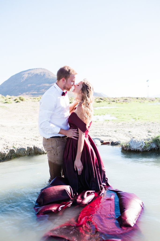 Sexy Desert Engagement Photo Shoot Popsugar Love And Sex