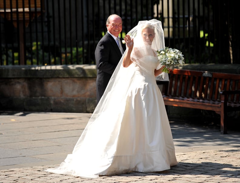 Zara Wore a Custom Stewart Parvin Gown on Her Wedding Day in 2011