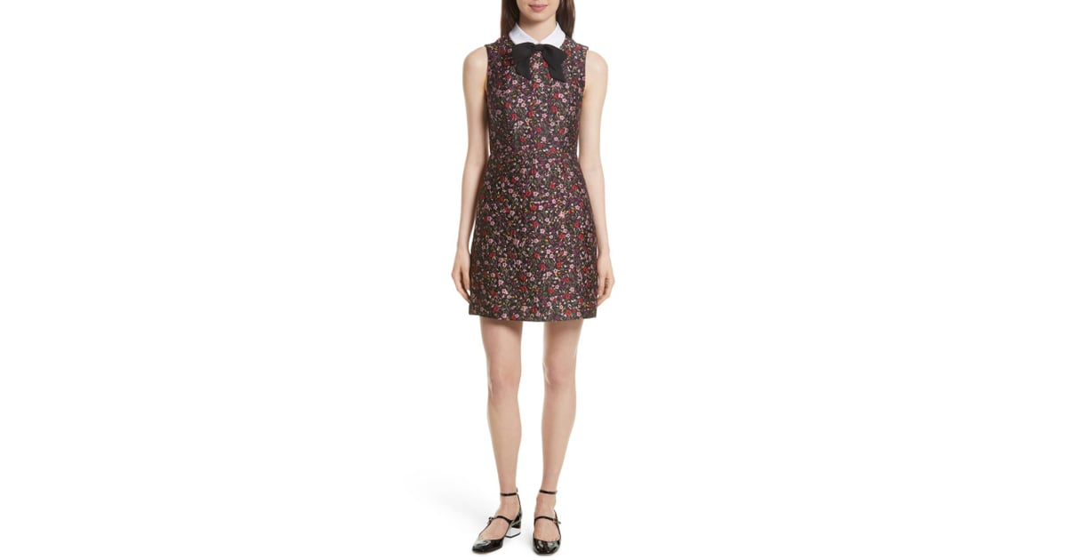 Kate Spade Floral Jacquard Dress | Everything You Need to Be AHS's  Mysterious Winter Anderson For Halloween | POPSUGAR Love & Sex Photo 12