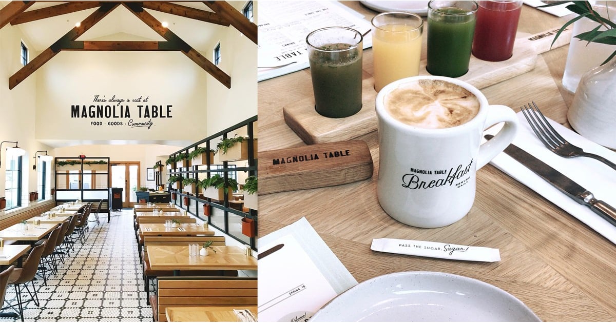 Chip and Joanna Gaines's Magnolia Table Restaurant Pictures POPSUGAR