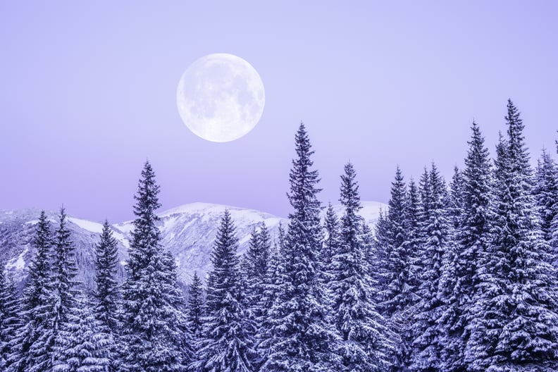February Snow Moon Spiritual Meaning 2024 POPSUGAR Smart Living