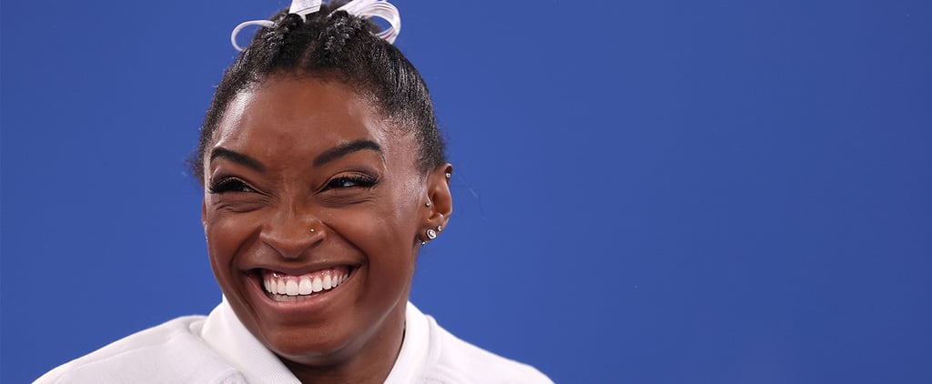 Simone Biles's Matching Set Is Beautifully Trippy, and It's on Sale For Just $40