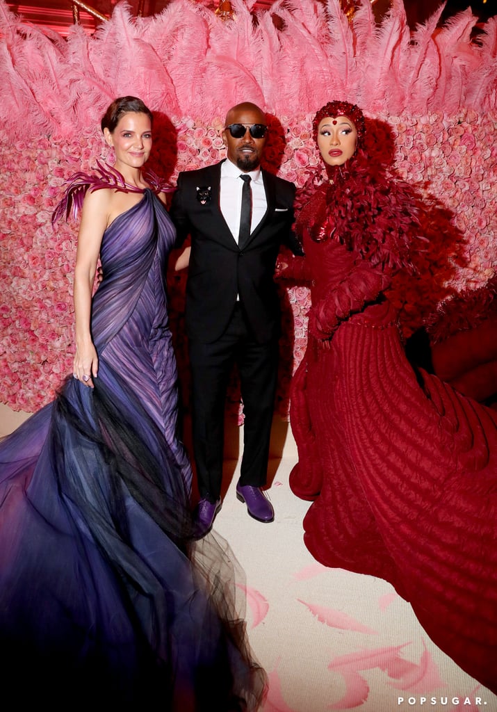 Katie Holmes and Jamie Foxx at the 2019 Met Gala