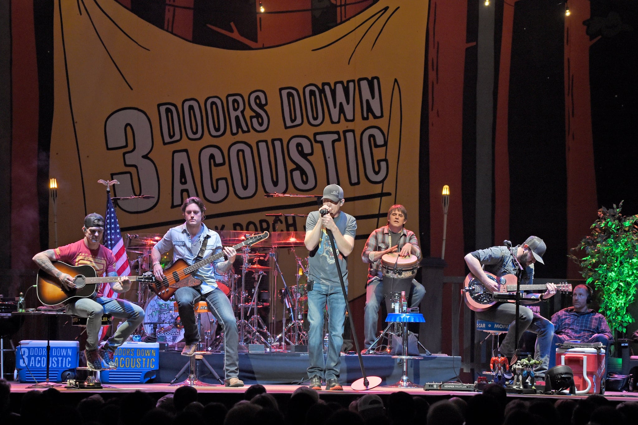 Three doors discount down acoustic tour