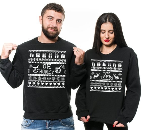 Matching xmas jumpers for couples Clearance