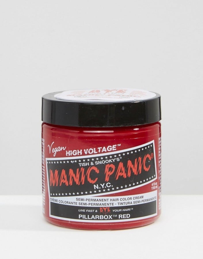 Manic Panic Semi-Permanent Hair Color Cream in Pillarbox Red