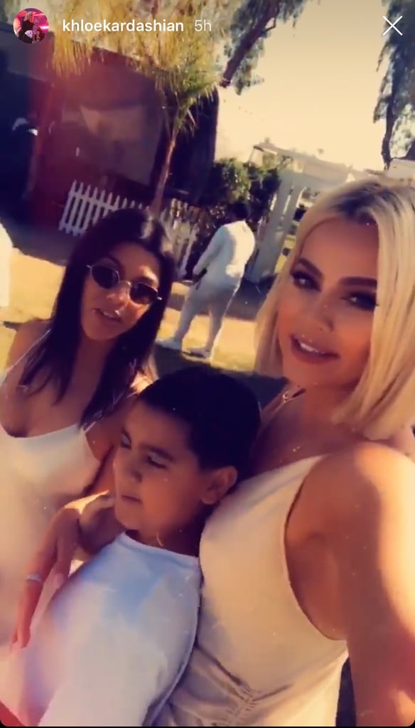 The Kardashians at Kanye West's Coachella Sunday Service