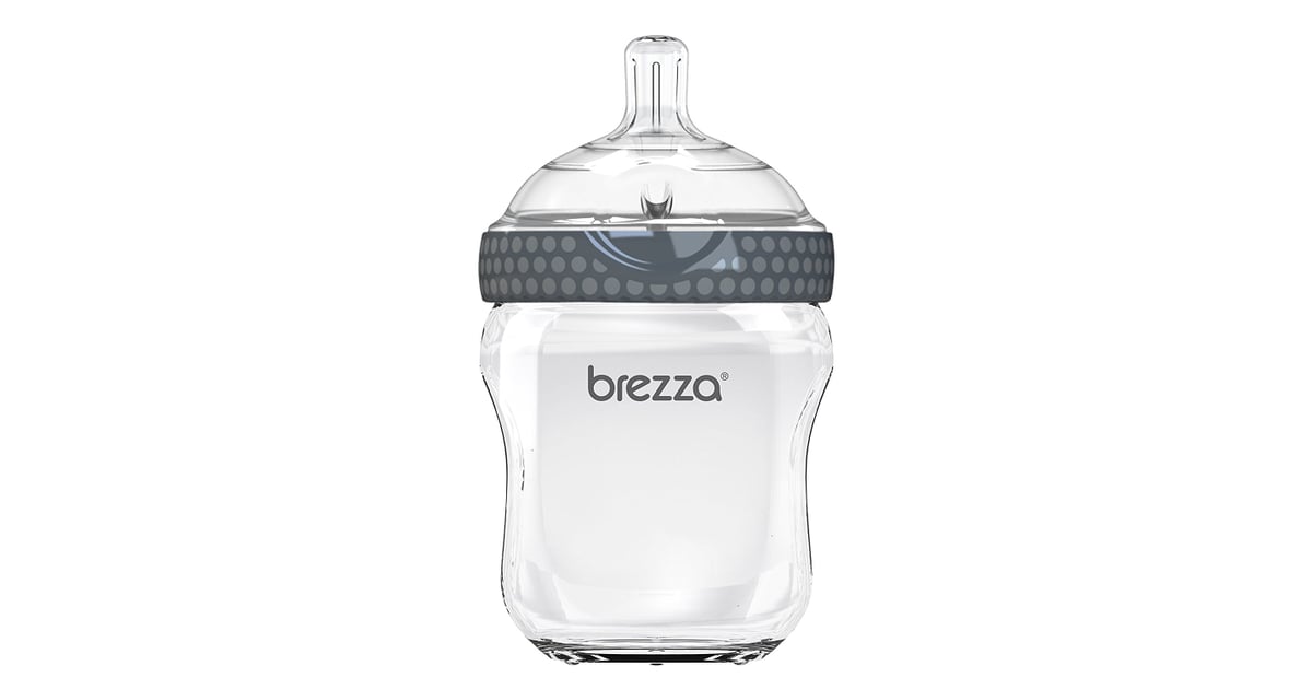 Baby Brezza TwoPiece Natural Glass Baby Bottle Best AntiColic Baby